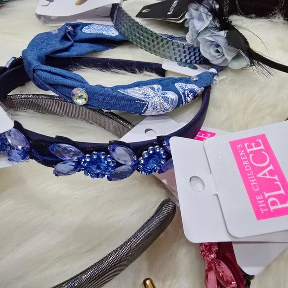 Lot of 9 ✦ Girl’s Headbands ✦ The Children’s Place & Blackheart Assorted Styles - Picture 10 of 13